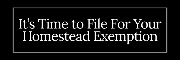 Homestead Exemption